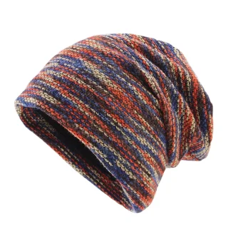 Colorful Warm Beanie Hat For Dad