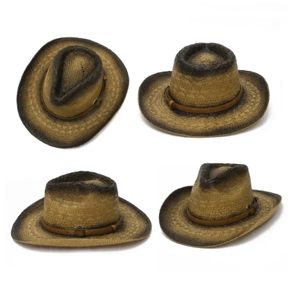 Cowboy Straw Hat For Dad - Image 2