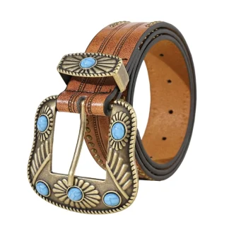 Western Buckle Belt For Dad