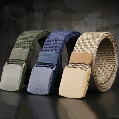 Adjustable Solid Belt For Dad - Image 5